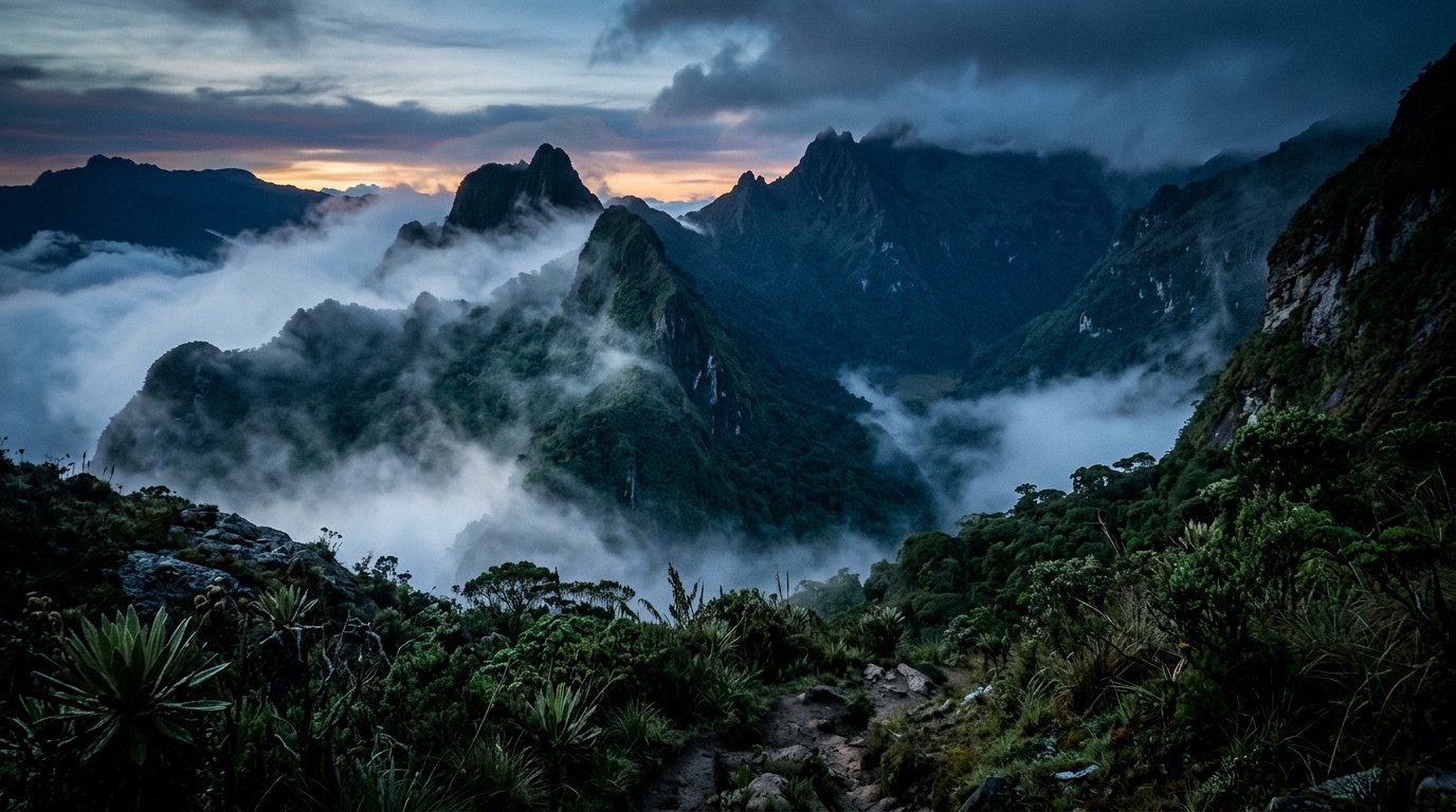 Montañas de Ciudad Bolívar cuna de Kapeira